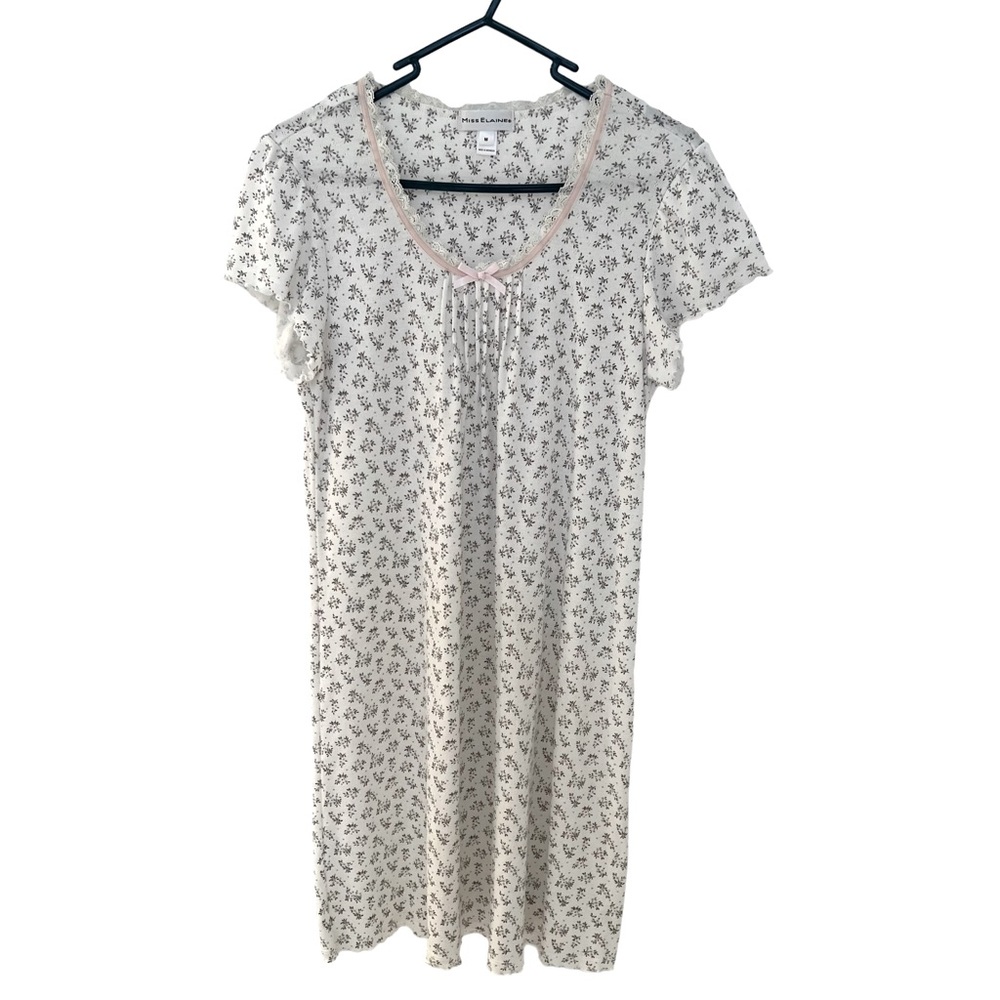 Miss Elaine Women’s Cap Sleeve Nightgown